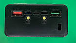 Корпус Power bank 12 акумулятора 18650 FAST Швидка 2хUSB+microUSB+Type-C 2,1А LCD екран (без акумуляторів), фото 4