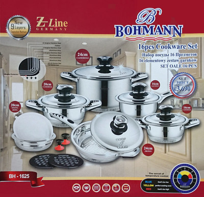 Набір посуду Bohmann BH 1625 16 пр.