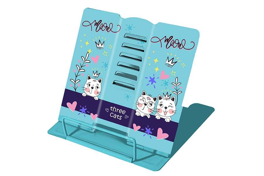 Підставка для книг металева Kidis Three Сats