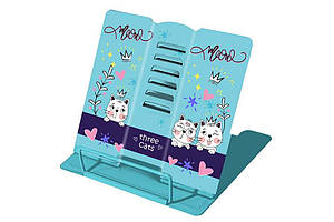 Підставка для книг металева Kidis Three Сats