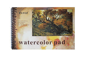 Альбом для акварелі А3 24арк на спіралі 180г/м2 ООПТ