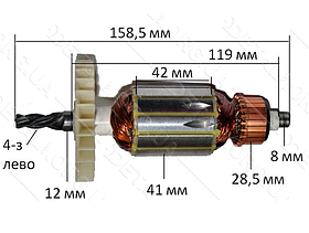 Якір перфоратор Craft-Tec 2200 - завод