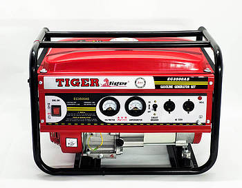 Генератор бензиновий Tiger EC3500AS 2.5-2.7 кВт однофазний