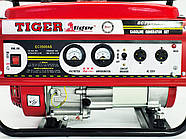 Генератор бензиновий Tiger EC3500AS 2.5-2.7 кВт однофазний, фото 2