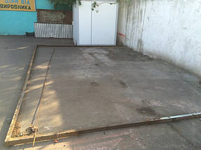 Открытая бетонная площадка 1