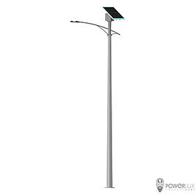 Автономна опора освітлення на сонячній панелі 50W