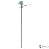 Автономна опора освітлення на сонячній панелі 50W, фото 6