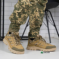 Тактичні чоловічі кросівки під форму для ЗСУ койот Cordura, фото 5