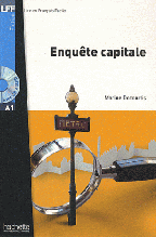 Книга французькою мовою A1. Enquete capitale + CD audio MP3 (Decourtis)