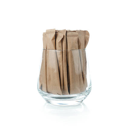 Цукор в стіках КРАФТОВИЙ 5г 1кг (200шт.уп), 10уп.міш., фото 3