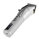 Машинка для стрижки Camry CR 2835s - 100Вт, 8 насадок, титаново-керамічне лезо, 2 швидкості, LCD-дисплей, фото 5