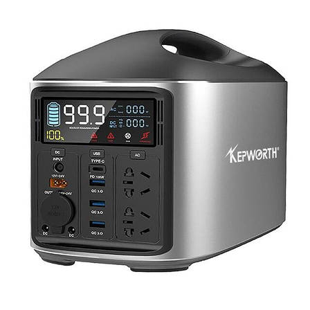 Зарядна станція KEPWORTH 740 Wh Portable Power Station (чистый синус), фото 1