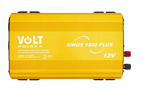 Інвертор SINUS 1500 PLUS (24V/230V 1000/1500W) VOLT POLSKA, чистий синус, фото 3