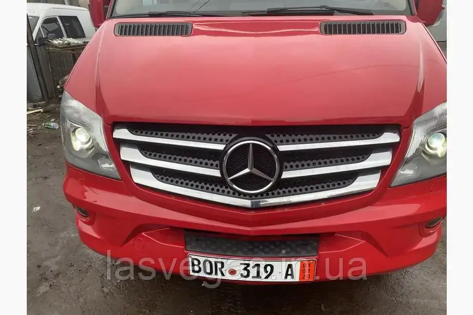 Хром накладки на решітку Mercedes Sprinter 2013-2018