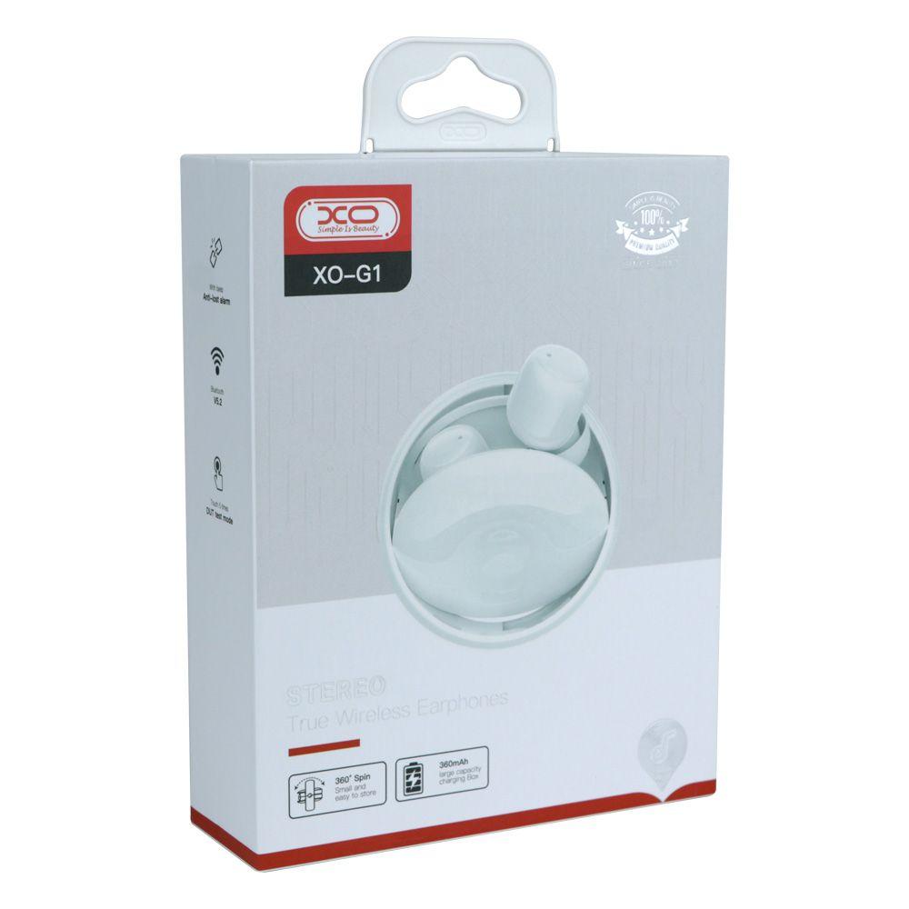 Бездротова стерео гарнітура ХО G1 (біла) Арт.39406 ХО