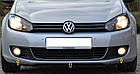 Решітка бампера (комплект) Фольксваген Гольф 6 - Volkswagen Golf 6 - 2008-, фото 6