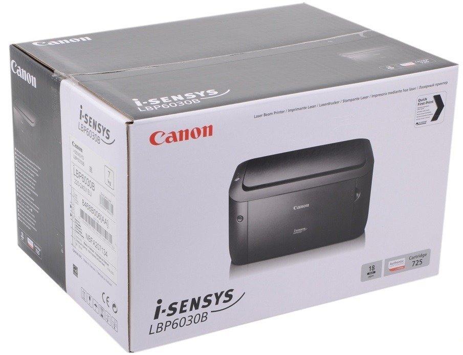 Принтер лазерний Canon i-SENSYS LBP6030B + 2 картриджі (8468B042)