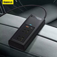 Перетворювач 12в 220в 150 Вт Baseus In-car Inverter 150W 12V 220V автомобільний інвертор