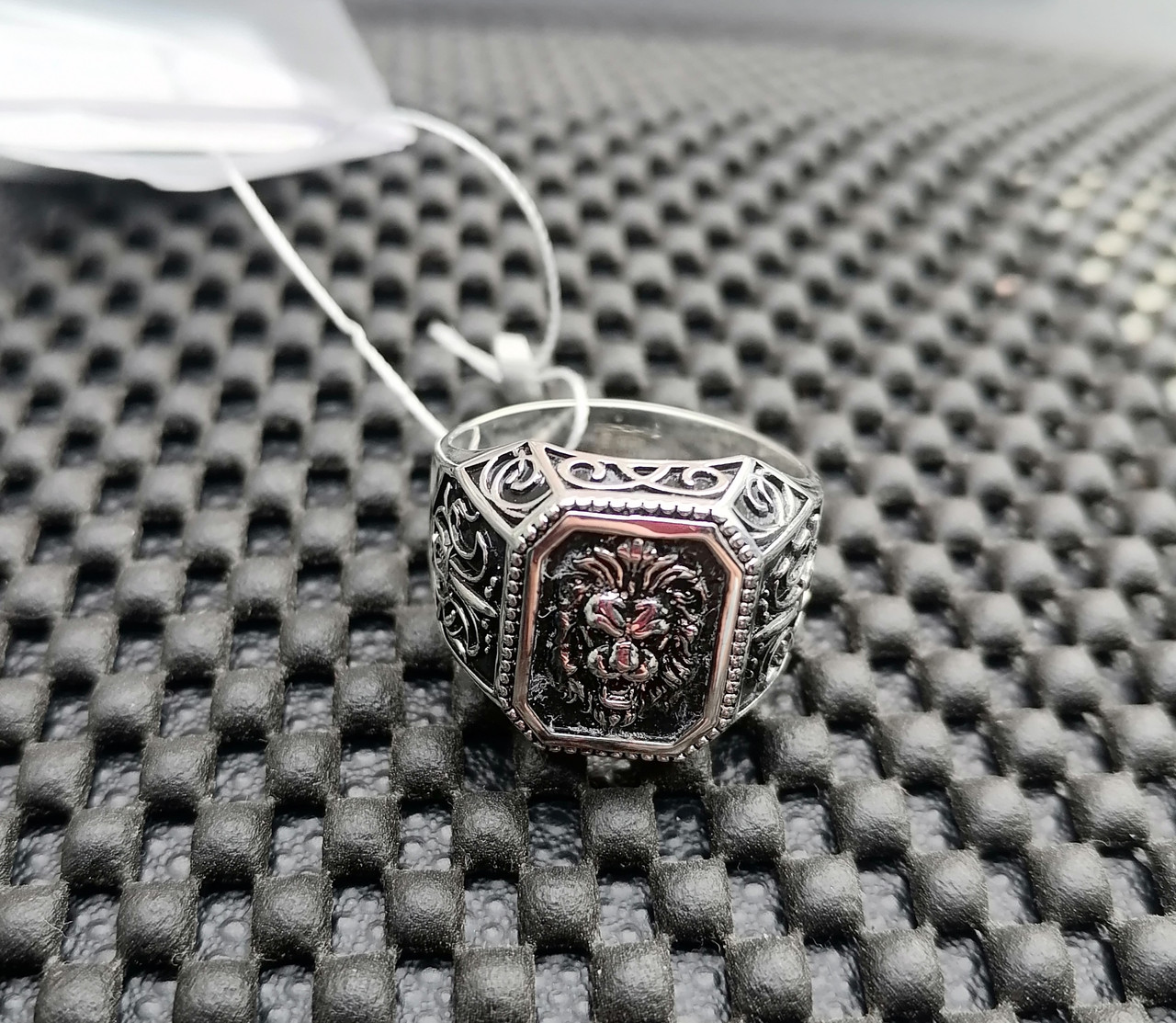 Перстень серебряный мужской со львом "Грегори" Массивное Кольцо печатка из серебра мужское - фото 7 - id-p1156101639