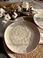 Тарілка «Кругла» 24 см, «Червоний барбарис»