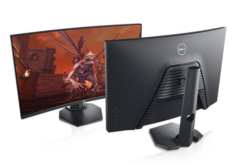 Монитор DELL 27" S2721HGF (210-AWYY) VA Black Curved; 1920х1080 (144 Гц ...