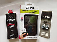 Набор Каталитическая грелка Zippo, запасной катализатор и оригинальное топливо - вместе по выгодной цене
