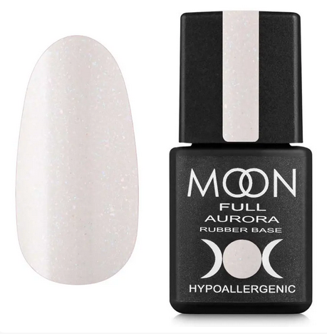 MOON FULL AURORA Shimer Rubber Base, 8 ml №2002, фото 1