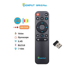 Аеропульт BPR1S Plus 2,4G + Bluetooth Air Mouse Гироскоп Повітряна мишка Wireless Android TV BOX