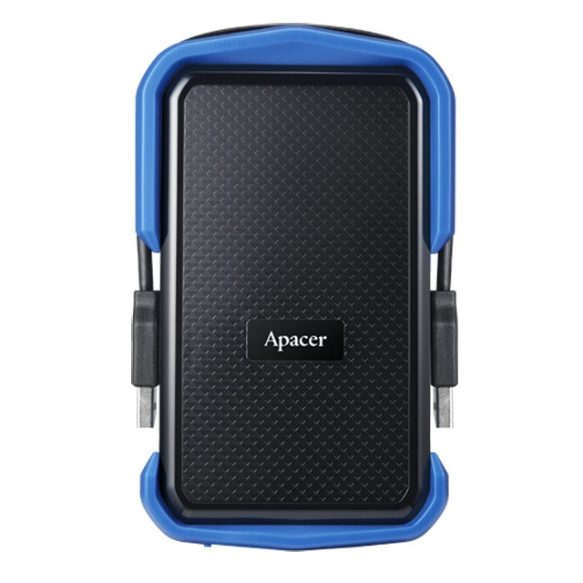 Зовнішній жорсткий диск 2.5" USB 2TB Apacer Apacer AC631 Black/Blue (AP2TBAC631U-1)
