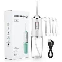 Портативный ирригатор для полости рта ORAL IRRIGATOR для удаления мусора и бактерий ORAL IRRIGATOR