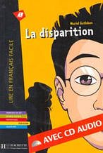 Книга французькою мовою A2. La Disparition + CD audio  (Gutleben)