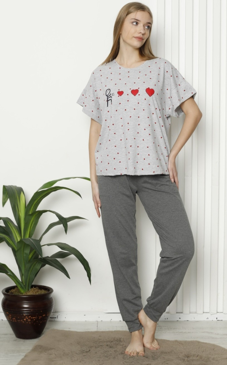 Піжама з довгими штанами та футболкою. Nicoletta, фото 1