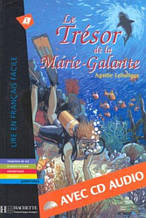 Книга французькою мовою A2. Le Tre'sor de la Marie-Galante + CD audio (Leballeur)