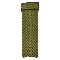 Каремат надувний Skif Outdoor Bachelor Ultralight 190х55х5 см Olive