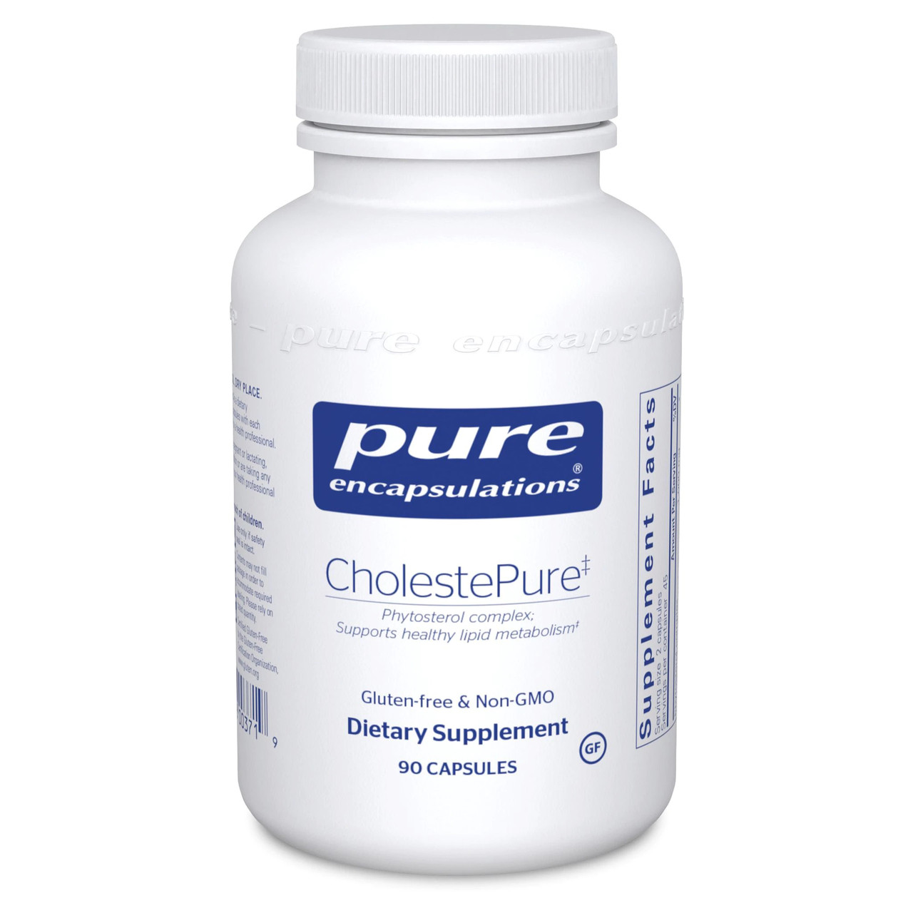 Pure Encapsulations CholestePure / Фітостероли для підтримання здорового ліпідного обміну 90 капсул BX533