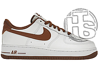 Женские кроссовки Nike Air Force 1 Low 07 Pecan White Brown DH7561-100