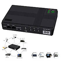 ДБЖ безперебійник для роутера, оптики DC1018P WI-FI 12V-9V-5V, 1 A, USB 5V-1A, фото 5