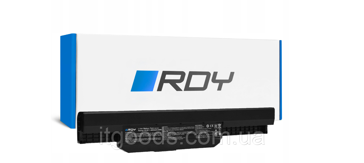 Акумулятор / АКБ A31-K53 A32-K53 A41-K53 A42-K53 ASUS A43J A84H K53 K53E K53S K53SV X53 X53S X53E X44H X54H, фото 1