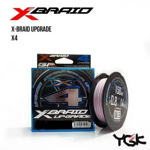 Шнур YGK X-Braid Upgrade X4 200m #1.2/0.185mm 20lb/9.0kg