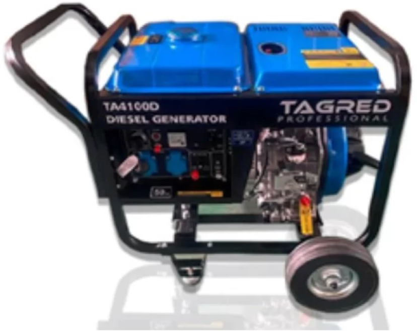 Дизельный генератор Tagred TA4100D: - цену обсудим, торгуемся - есть .