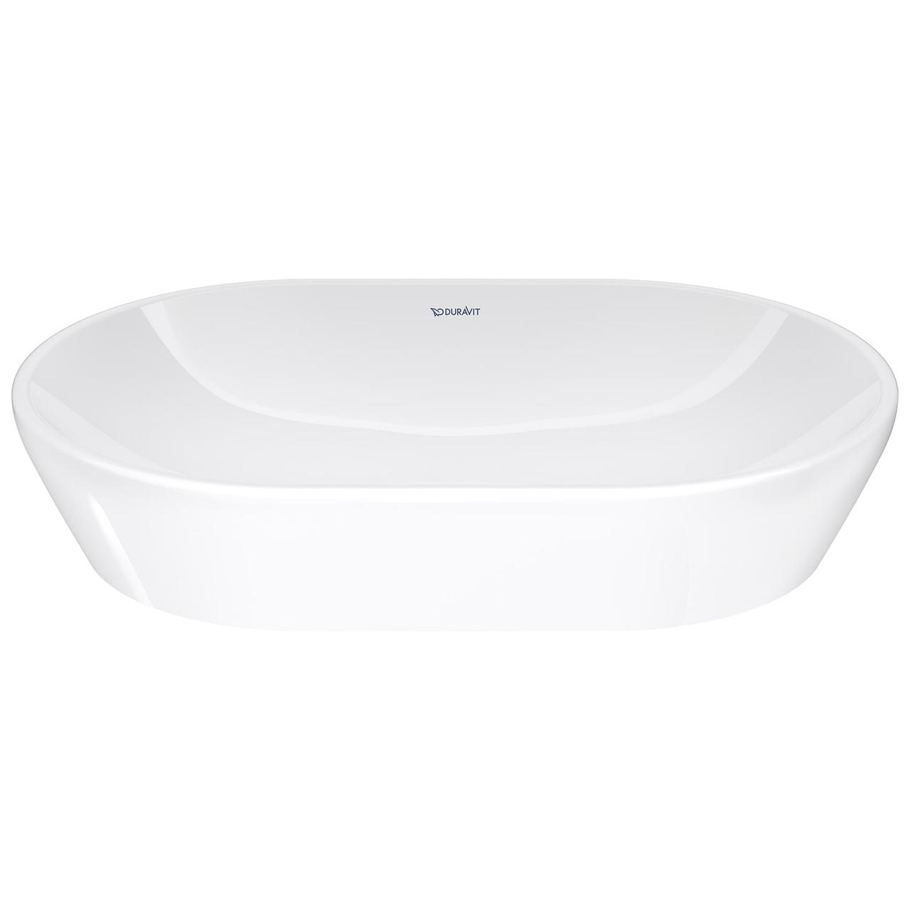 Умивальник накладний DURAVIT D-Neo 600x400x125мм овальний білий 2372600070