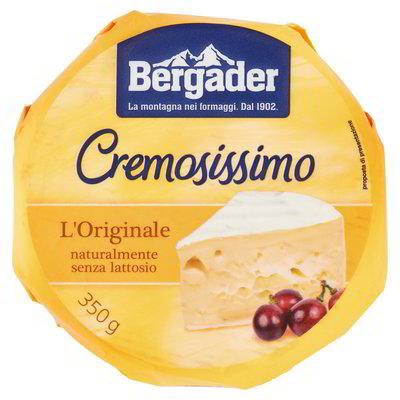 Сир Bergader Cremosissimo без лактозы 350гр