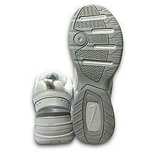 Кросівки жіночі весняні Nike Air Monarch 1 шкіряні зі шнурівкою білі демі осінь/весна, фото 5