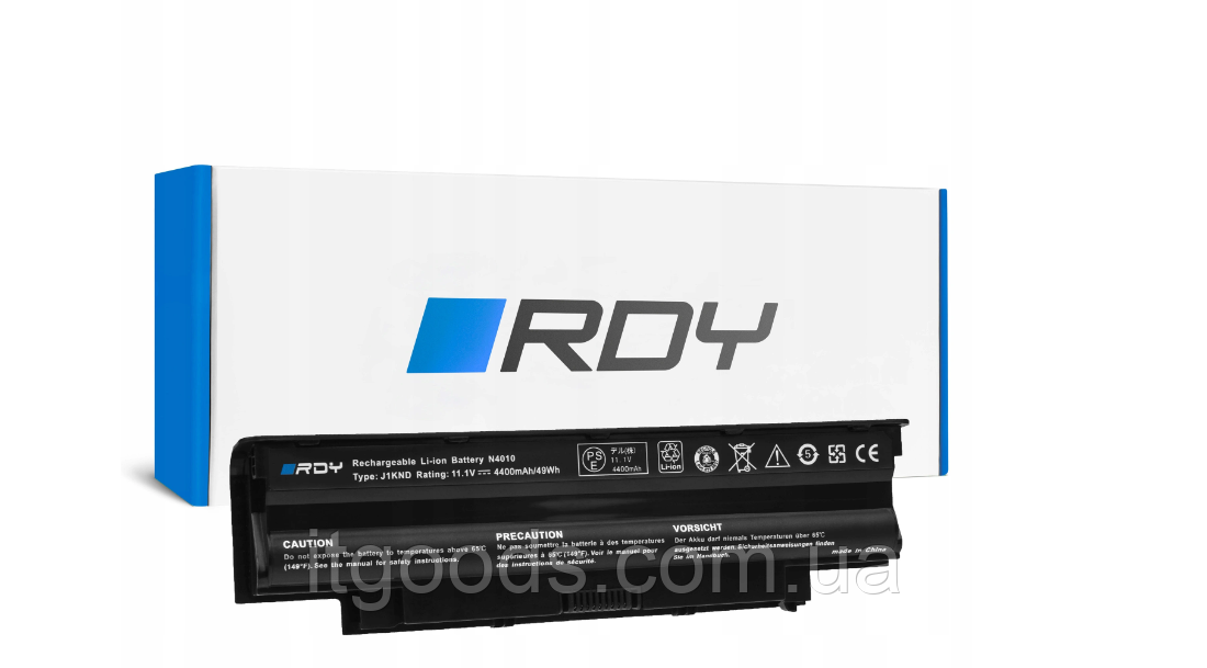 Акумуляторна батарея J1KND 58Wh для Dell Inspiron 3520 3420 M5030 N5110 N5050 N4010 N7110 04YRJH