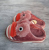 Детские домашние тапочки, шлепанцы, теплые тапочки,стелька 19см, читайте описание