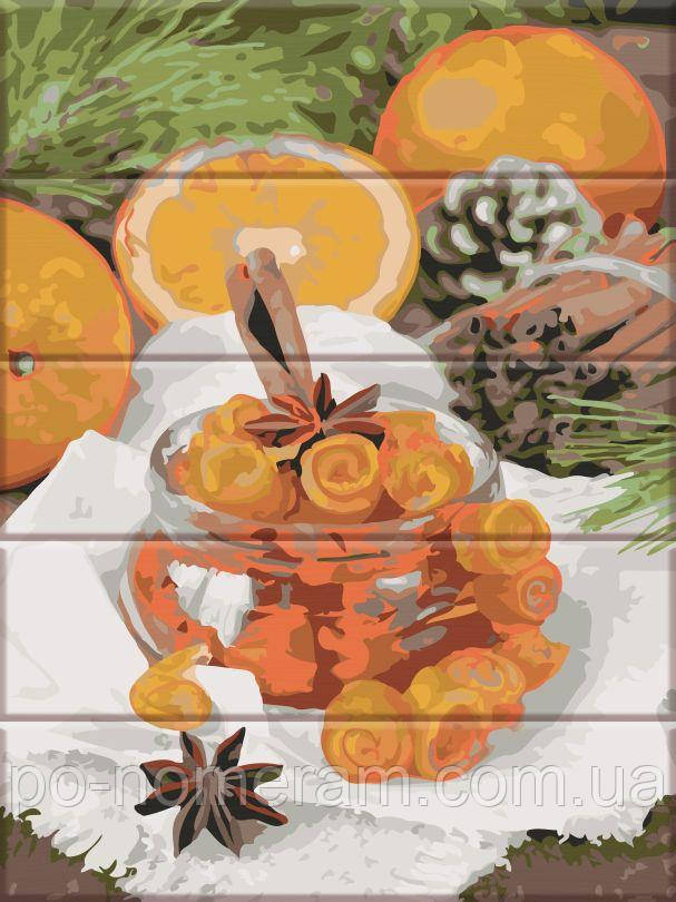 Акційна Картина за номерами ArtStory Новорічний настрій (ASW223) 30 х 40 см, фото 1