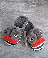 Детские домашние тапочки, шлепанцы, теплые тапочки ( в наличии стелька 19см), см. описание