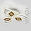 Люстра світлодіодна з пультом V K39939/3+3+1 WT+gold, фото 5