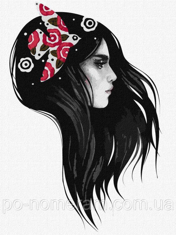 Акційна Картина за номерами Ідейка Пташка ©lesya_nedzelska_art (KHO2603) 30 х 40 см, фото 1