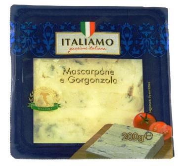 Mascarpone e Gorgonzola Italiamo 200гр